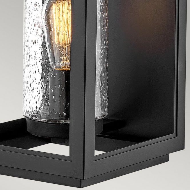 Atwater 1 Light Large Wall Lantern  Black