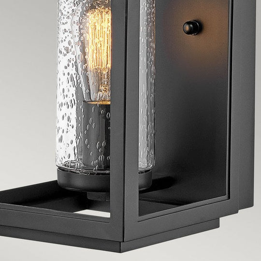 Atwater 1 Light Medium Wall Lantern  Black