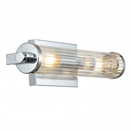 Azores 2 Light Wall Light  Polished Chrome