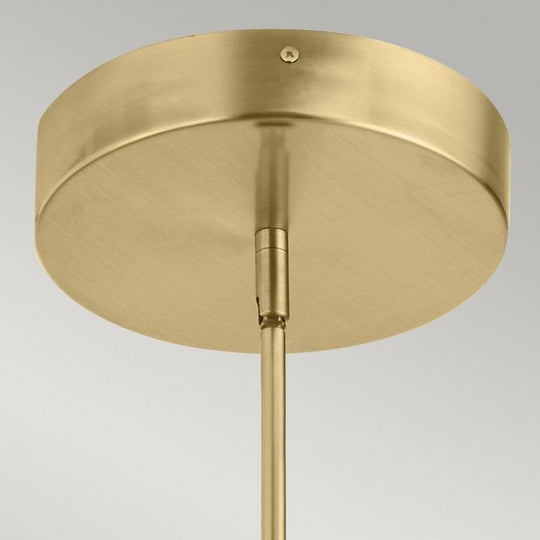Calters Medium LED Pendant  Champagne Gold