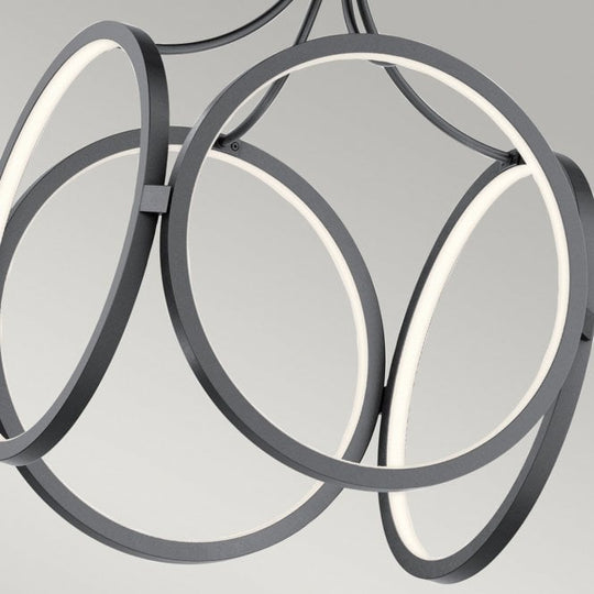 Ciri LED Pendant   Matte Black