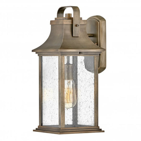 Grant 1 Light Medium Wall Lantern  Burnished Bronze