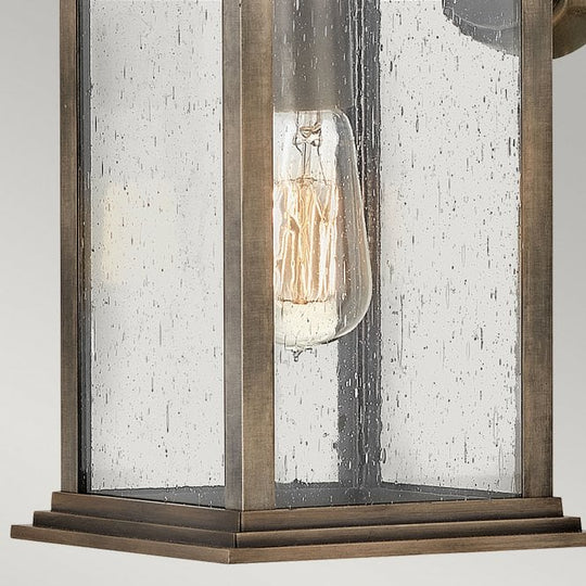 Grant 1 Light Medium Wall Lantern  Burnished Bronze