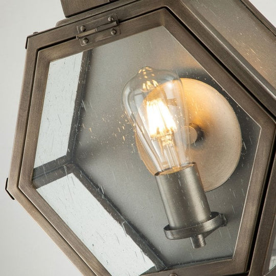Heath 1 Light Medium Wall Lantern  Burnished Bronze