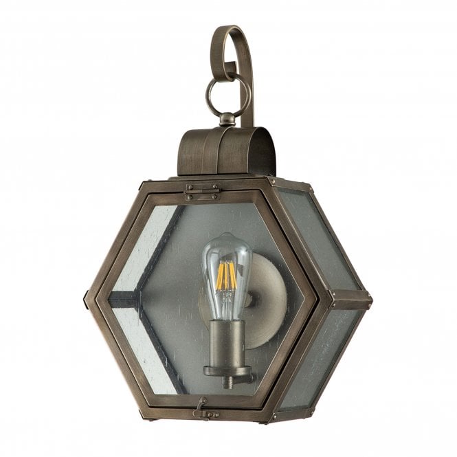Heath 1 Light Medium Wall Lantern  Burnished Bronze