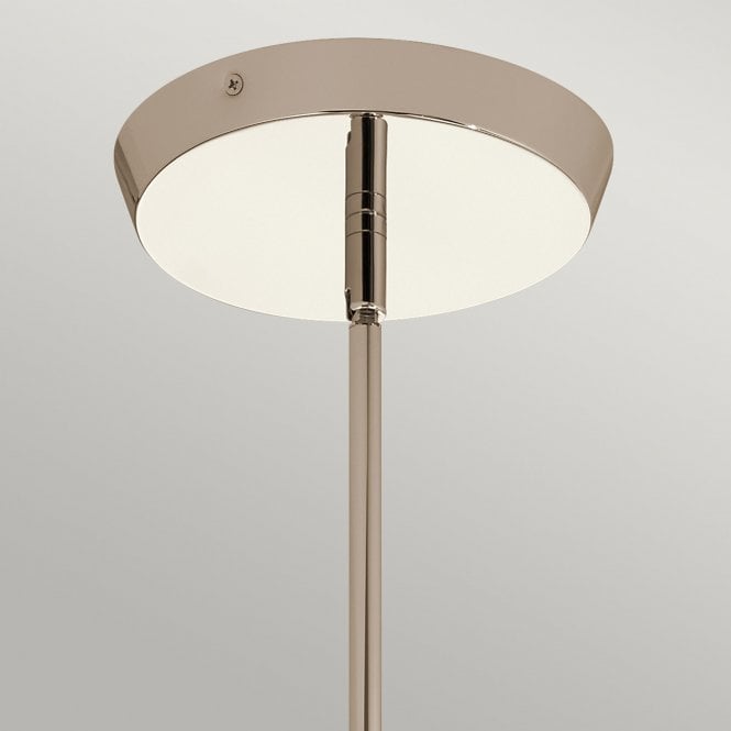 Kayva LED 9 Light 4 Arm Chandelier  Polished Chrome / Nickel