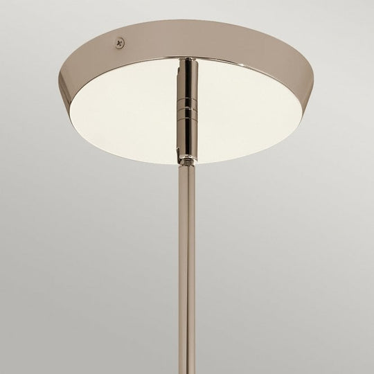 Kayva LED 9 Light 4 Arm Chandelier  Polished Chrome / Nickel