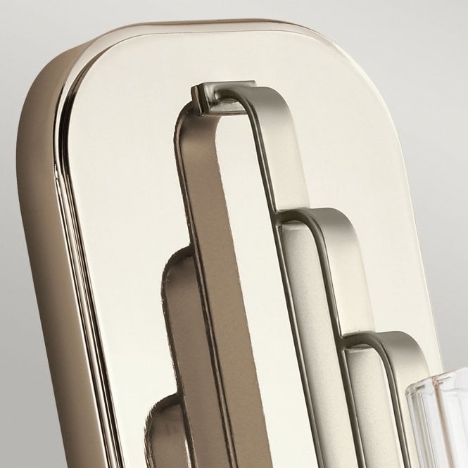 Kimrose 1 Light Wall Light  Polished Chrome / Nickel