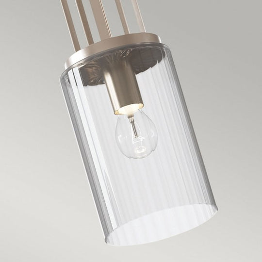 Kimrose 1 Light Mini Pendant  Polished Chrome / Nickel