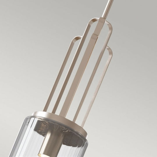Kimrose 1 Light Mini Pendant  Polished Chrome / Nickel