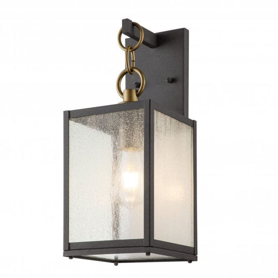 Lahden 1 Light Medium Wall Lantern Weathered Zinc