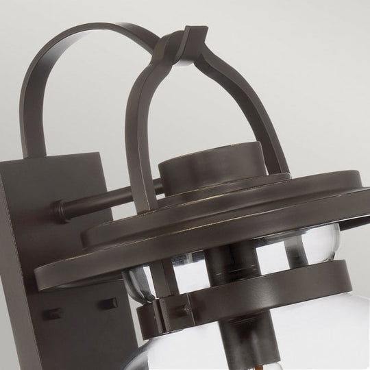 Lasalle 1 Light Large Wall Lantern  Western Bronze