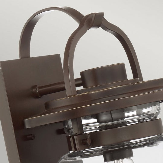 Lasalle 1 Light Medium Wall Lantern  Western Bronze