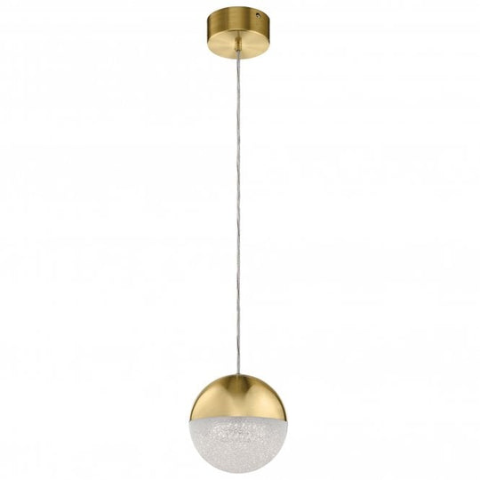 Moonlit LED Mini Pendant   Champagne Gold