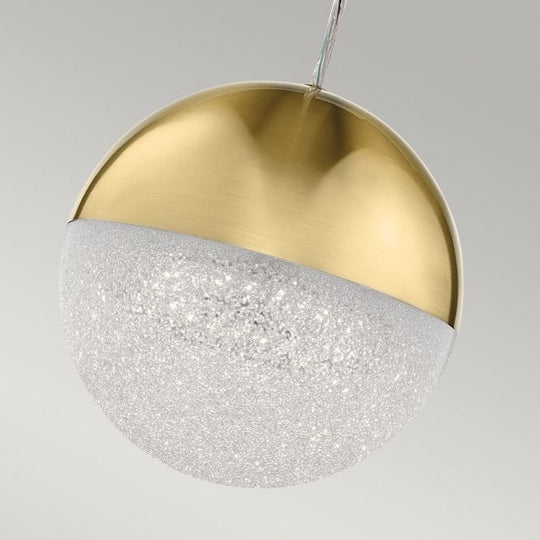 Moonlit LED Mini Pendant   Champagne Gold