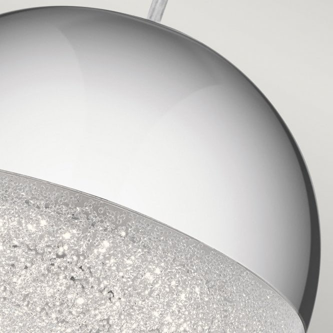 Moonlit LED Mini Pendant   Polished Chrome