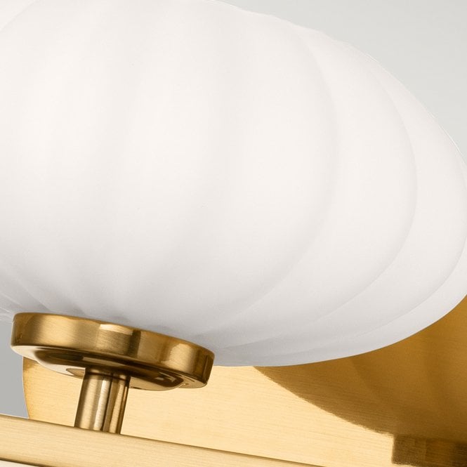 Pim 3 Light Wall Light  Fox Gold