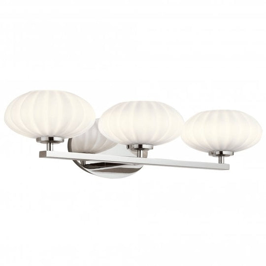 Pim 3 Light Wall Light  Polished Chrome