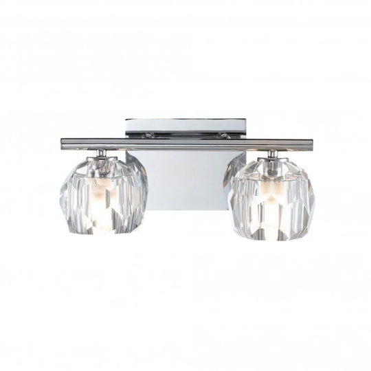 Regalia 2 Light Wall Light  Polished Chrome