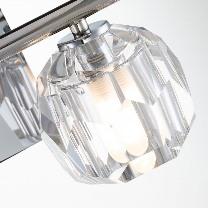 Regalia 2 Light Wall Light  Polished Chrome