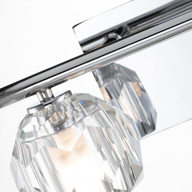 Regalia 2 Light Wall Light  Polished Chrome