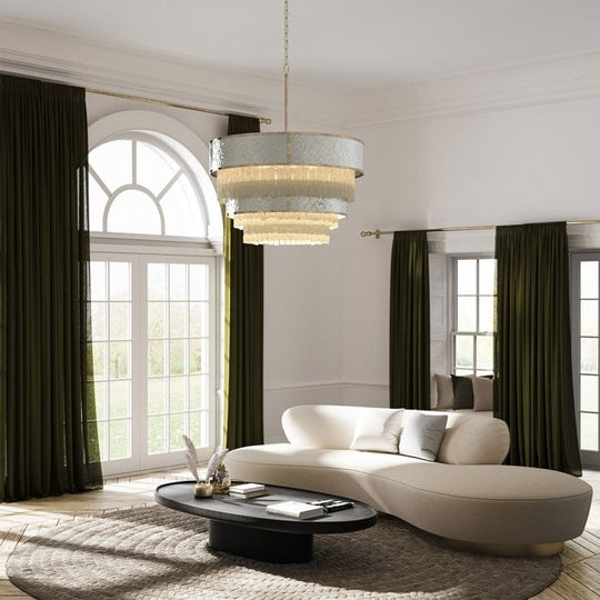 Reverie 12 Light Pendant   Champagne Gold