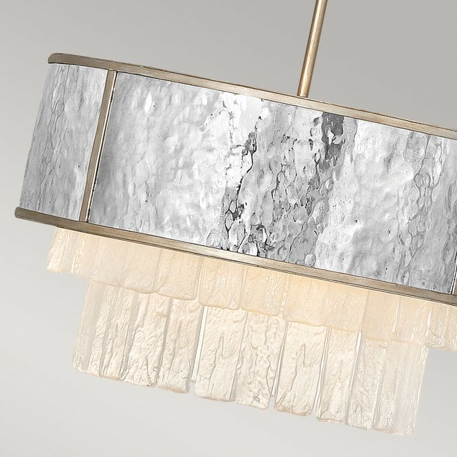 Reverie 4 Light Semi-flush/ Pendant Champagne Gold