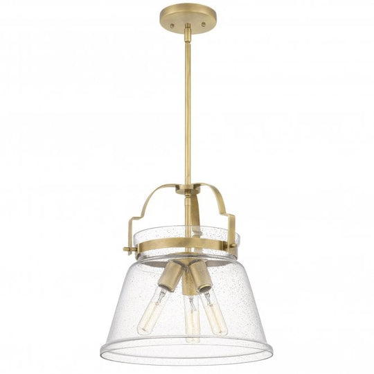 Wimberley 3 Light Pendant   Weathered Brass