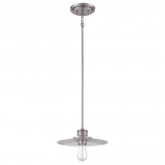 Admiral 1 Light Mini Pendant Antique Nickel