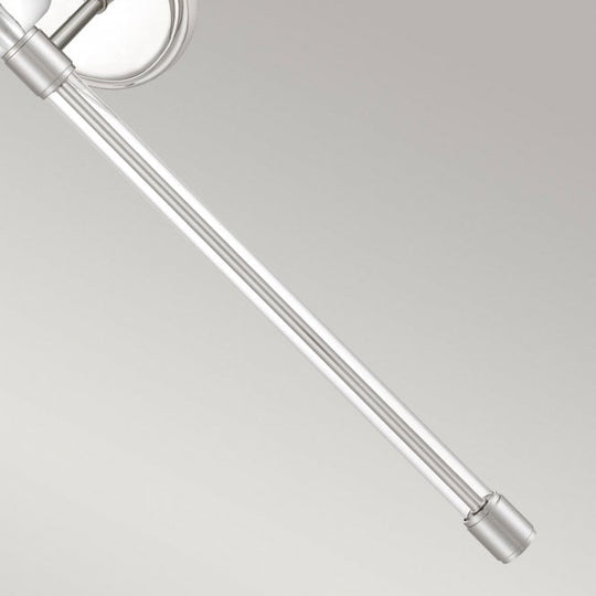 Barbour 1 Light Wall Light Polished Chrome / Nickel