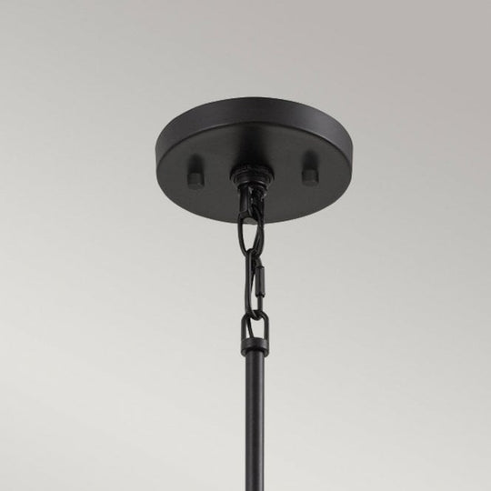 Bismarck 1 Light Mini Pendant Earth Black