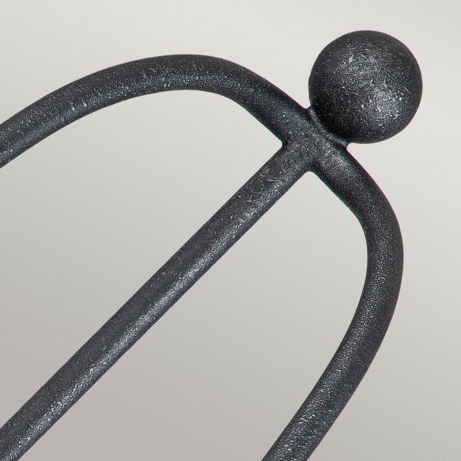 Bradbury 2 Light Wall Light Grey Ash