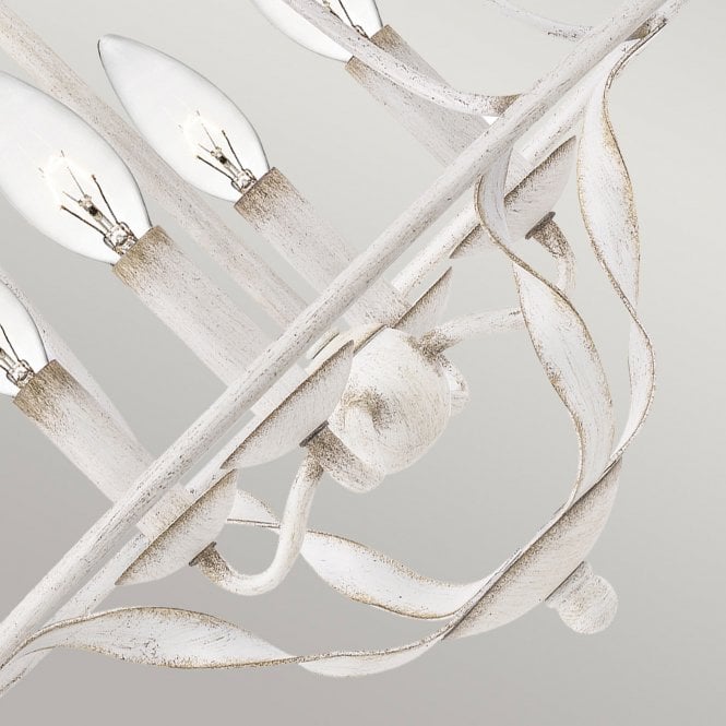 Bradbury 4 Light Pendant Antique White