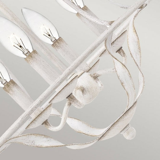 Bradbury 4 Light Pendant Antique White