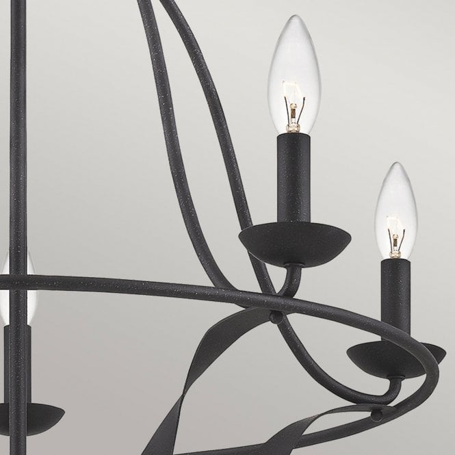 Bradbury 5 Light Chandelier Grey Ash