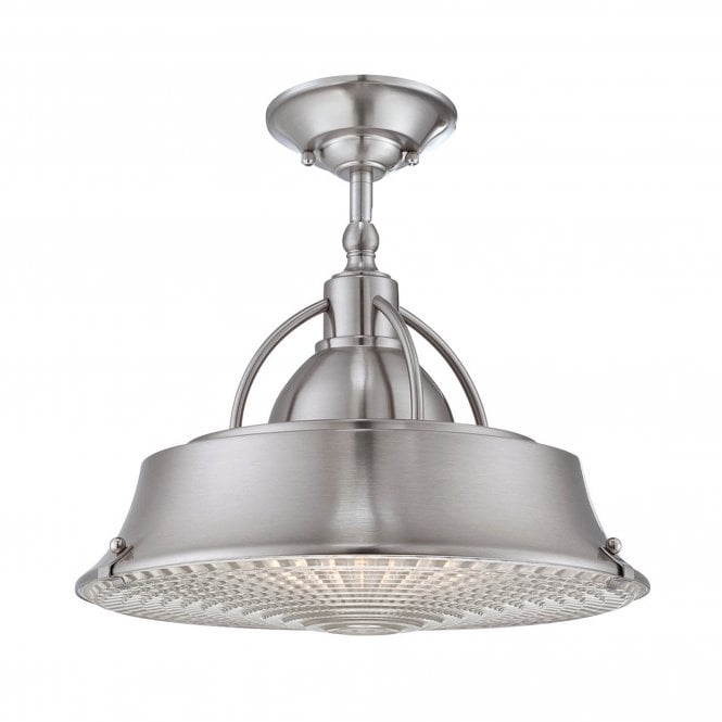 Cody 2 Light Pendant in Brushed Nickel