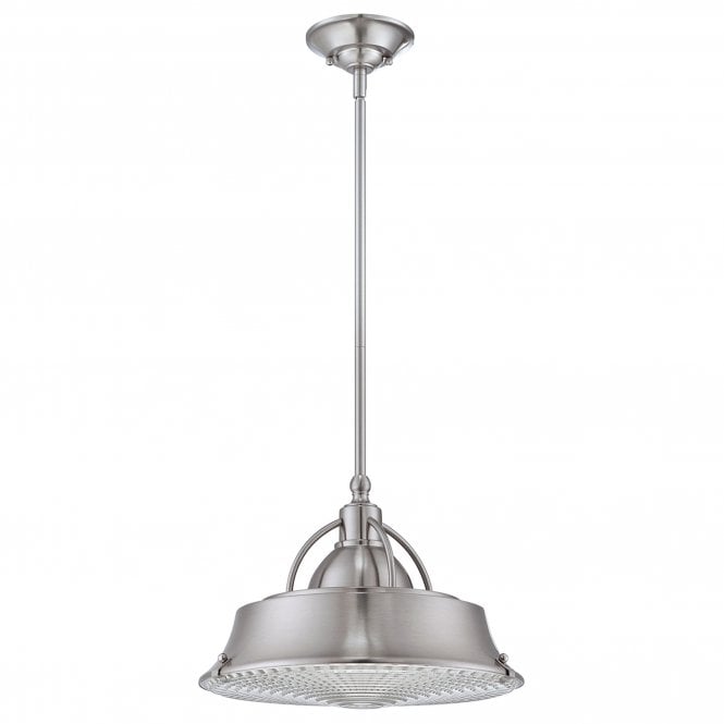 Cody 2 Light Pendant in Brushed Nickel
