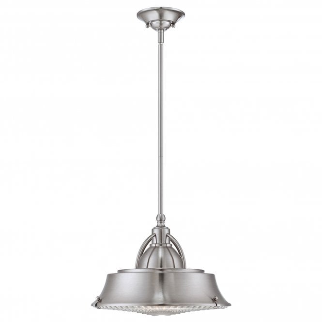 Cody 2 Light Pendant in Brushed Nickel