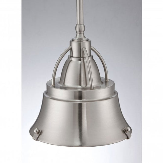 Cody 1 Light Mini Pendant in Brushed Nickel