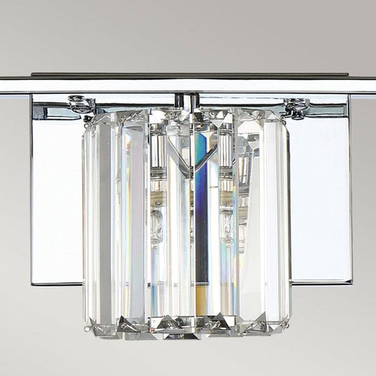 Divine 3 Light Wall Light Polished Chrome Polished Chrome