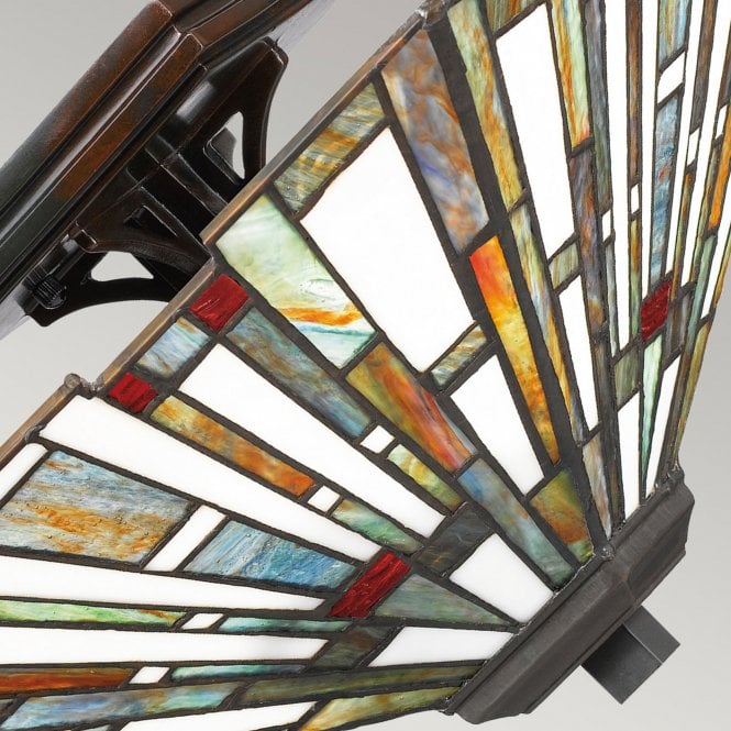 Maybeck 2 Light Flush Mount Valiant Bronze Valiant Bronze