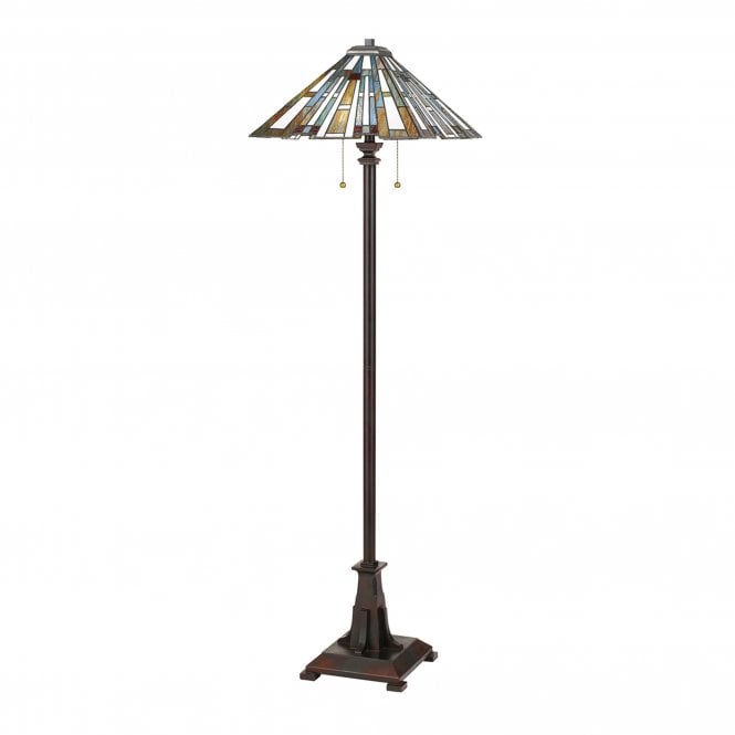Maybeck 2 Light Floor Lamp Valiant Bronze Valiant Bronze