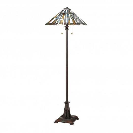 Maybeck 2 Light Floor Lamp Valiant Bronze Valiant Bronze