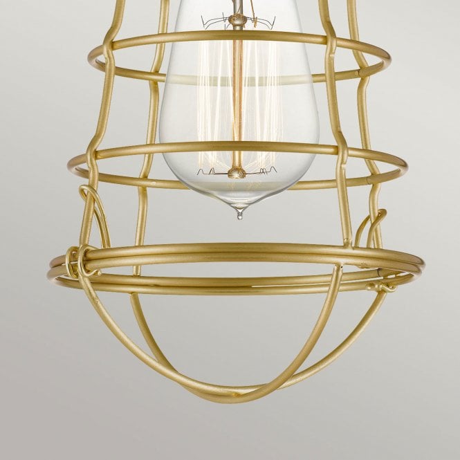 Mixon 1 Light Semi-flush Mount Brushed Brass Brushed Brass
