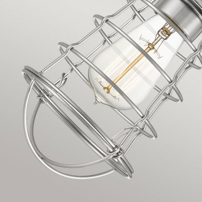 Mixon 1 Light Semi-flush Mount Brushed Nickel Brushed Nickel