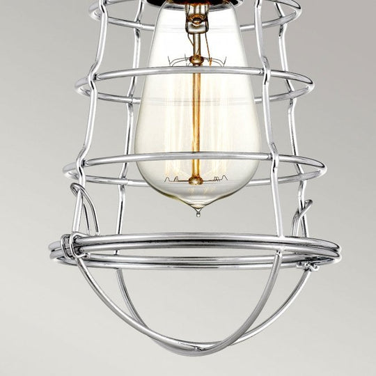 Mixon 1 Light Semi-flush Mount Polished Chrome Polished Chrome
