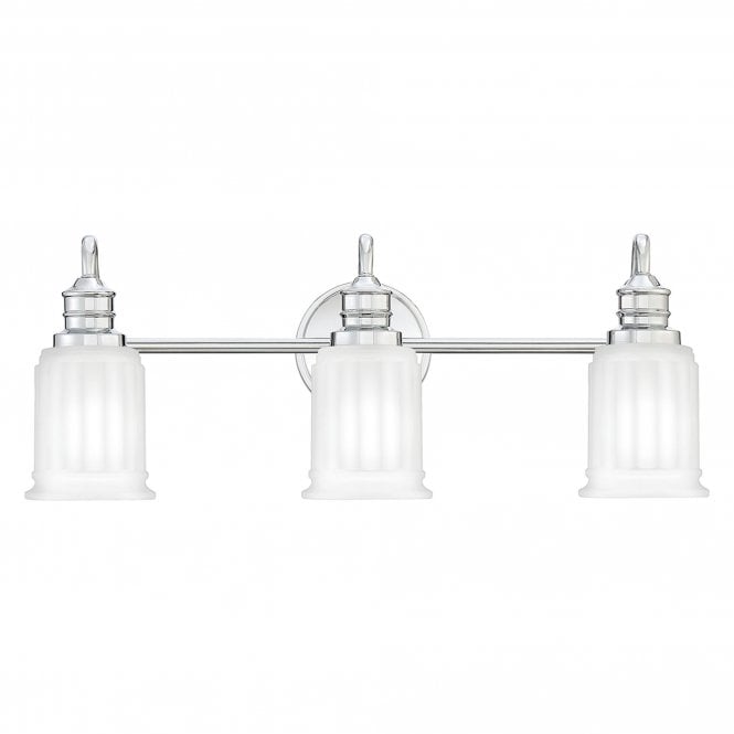 Swell 3 Light Wall Light Polished Chrome
