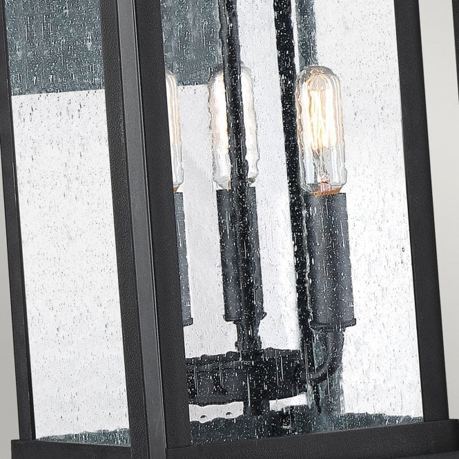 Wakefield 3 Wall Lantern - Large Earth Black