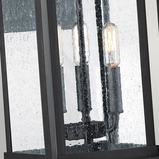 Wakefield 3 Wall Lantern - Large Earth Black