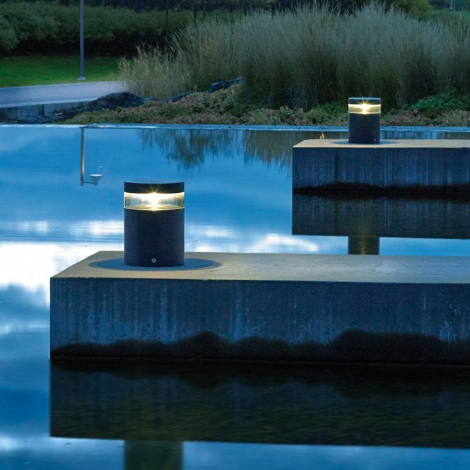 Stavanger LED Small Bollard       Graphite